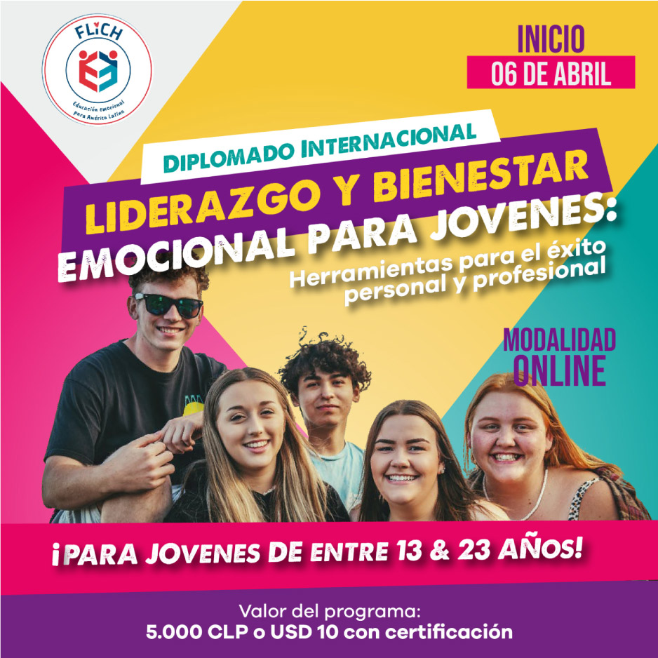 Imagen publicitaria del diplomado de liderazgo para jóvenes 2024