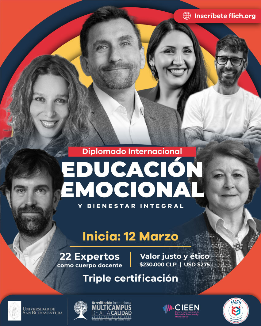 Arte del diplomado Internacional de Educación Emocional 2024