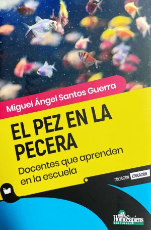 El pez en la pecera, portada del libro