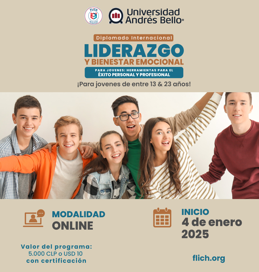 Promocional del Diplomado de liderazgo para Jóvenes 2025, inicia el 4 de Enero