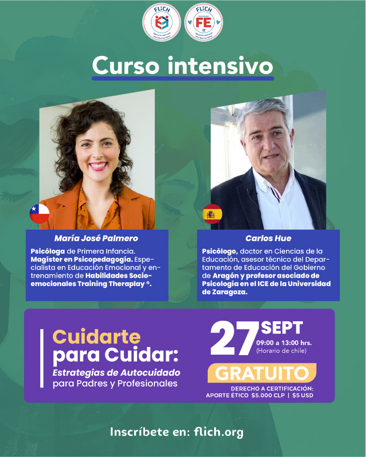Curso intensivo, estratégias de autocuidado